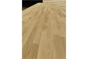 1-Schicht Eiche 4000x1000 x27mm A/B