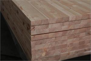 1-Schicht Lärche 3500x1220 x27mm A/B