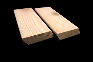 Berg Lärche Rhomboid, r/h 20/68, 5000 mm