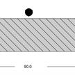 Can. Douglas rift/halbrift astarm 26/90, 4900 mm | Bild 3