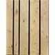 Eiche Parallelbretter Rustikal 40 mm, 3.70 m