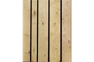 Eiche Parallelbretter Rustikal 40 mm, 3.70 m