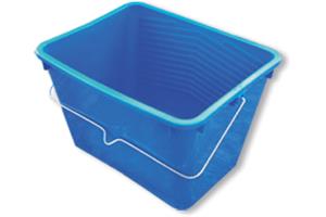 Farbeimer mit Rillen
