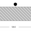 IPE glatt, Astrein, Bildaufbau 21/120, 1850 mm | Bild 3