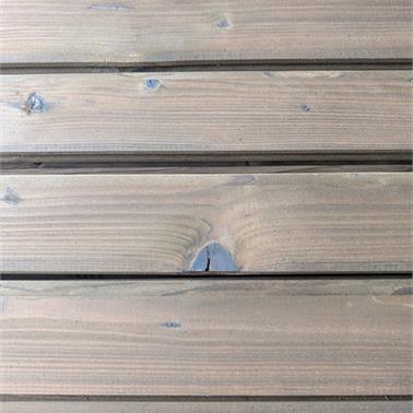 Nord. Fichte Sichtnut gerade geschliffen KDS braun