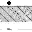 Sipo, Keilverzinkt, 25/110, 4500 mm | Bild 4