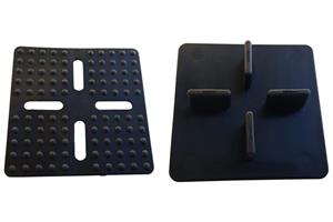 Stonfixx, Mittelteil mit 4 Steg und Gummiunterlage