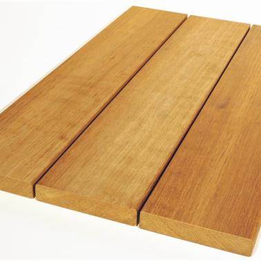 Teak, Astrein halbrift 22/120, 3200 mm