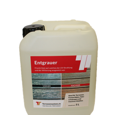 Terrassensystem - Entgrauer 5.0 Liter