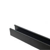 Ventilationsprofil - Auflager RAL 7016