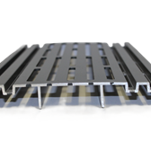 Ventilationsprofil - Profil RAL 7016