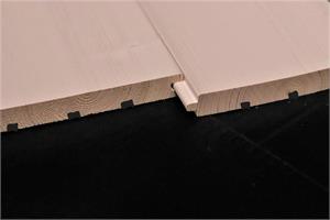 Vordachschalung weiss grund. Fasprofil 18/137_5.10